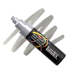 Liquitex Marker – marker akrylowy Metallic Silver 8 mm