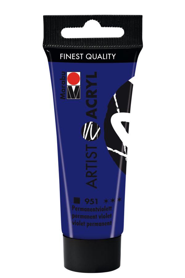MARABU ARTIST ACRYL 22 ml 951 PERMENENT VIOLET