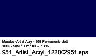 MARABU ARTIST ACRYL 22 ml 951 PERMENENT VIOLET