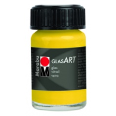 MARABU GLASART 15 ML - 420 YELLOW - farba do szkła