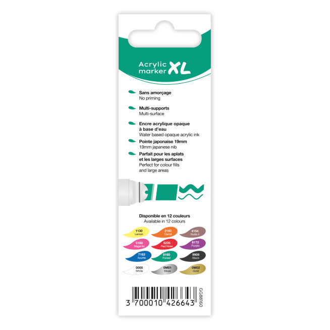 MARKER AKRYLOWY GRAPH\'IT GO XL 8160