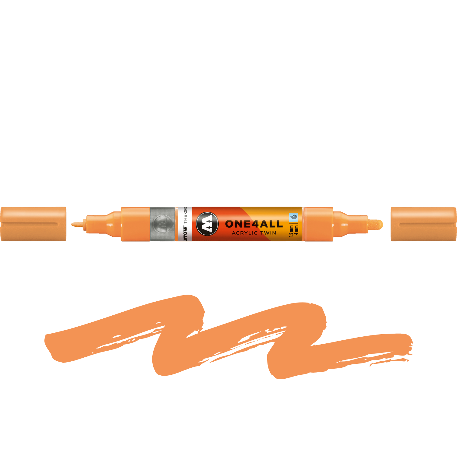 MARKER MOLOTOW ONE4ALL TWIN 1,5/4MM GOLD FISH 241
