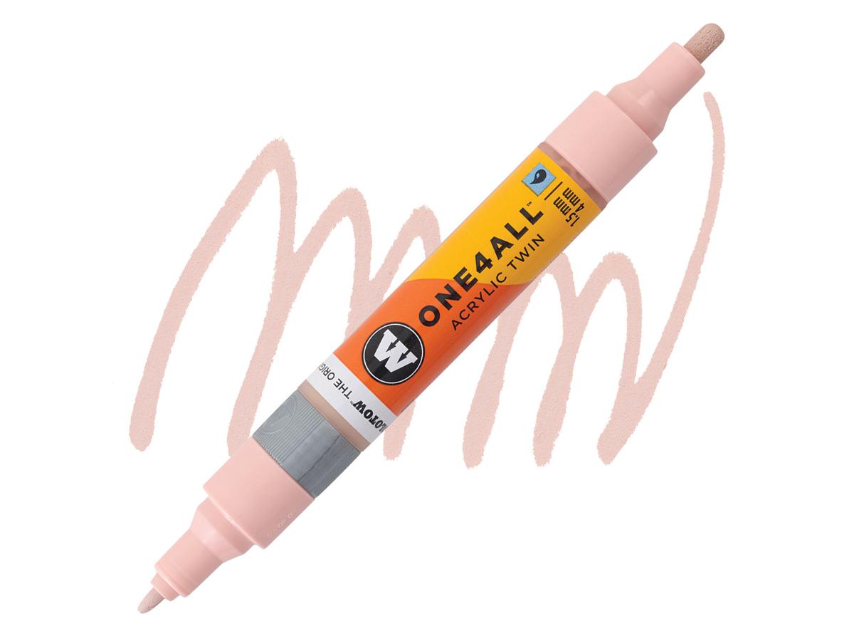 MARKER MOLOTOW ONE4ALL TWIN 1,5/4MM POWDER PASTEL 207