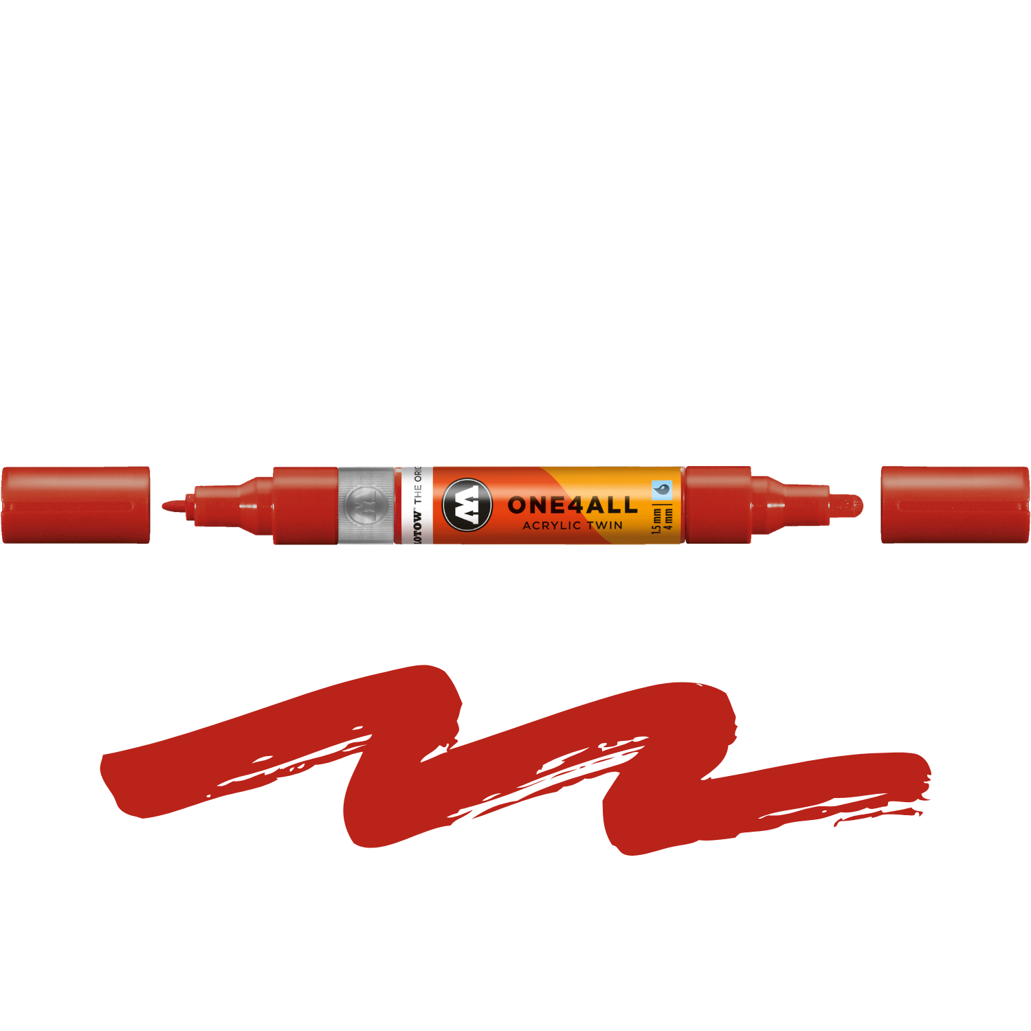 MARKER MOLOTOW ONE4ALL TWIN 1,5/4MM RASPBERRY 245