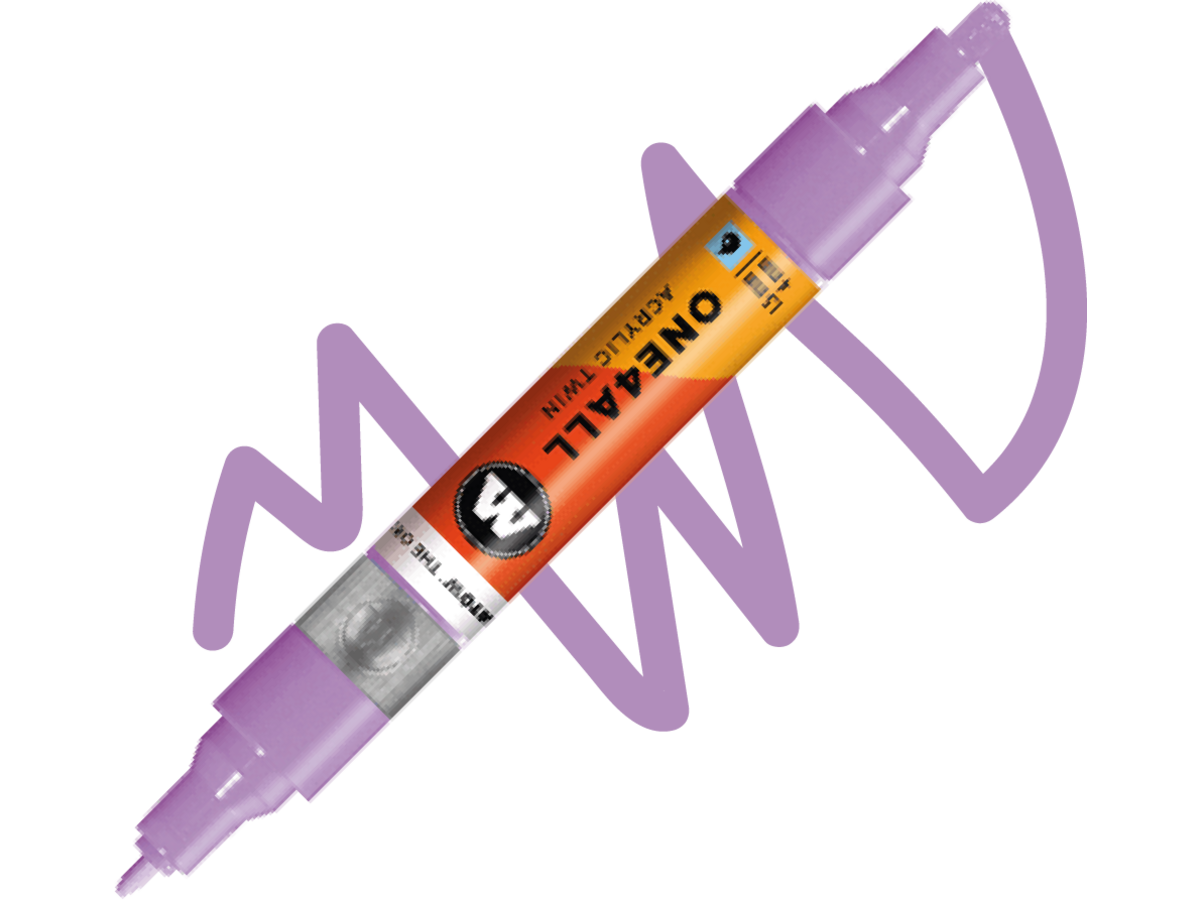 MARKER MOLOTOW ONE4ALL TWIN 1,5/4MM LAVENDER 246