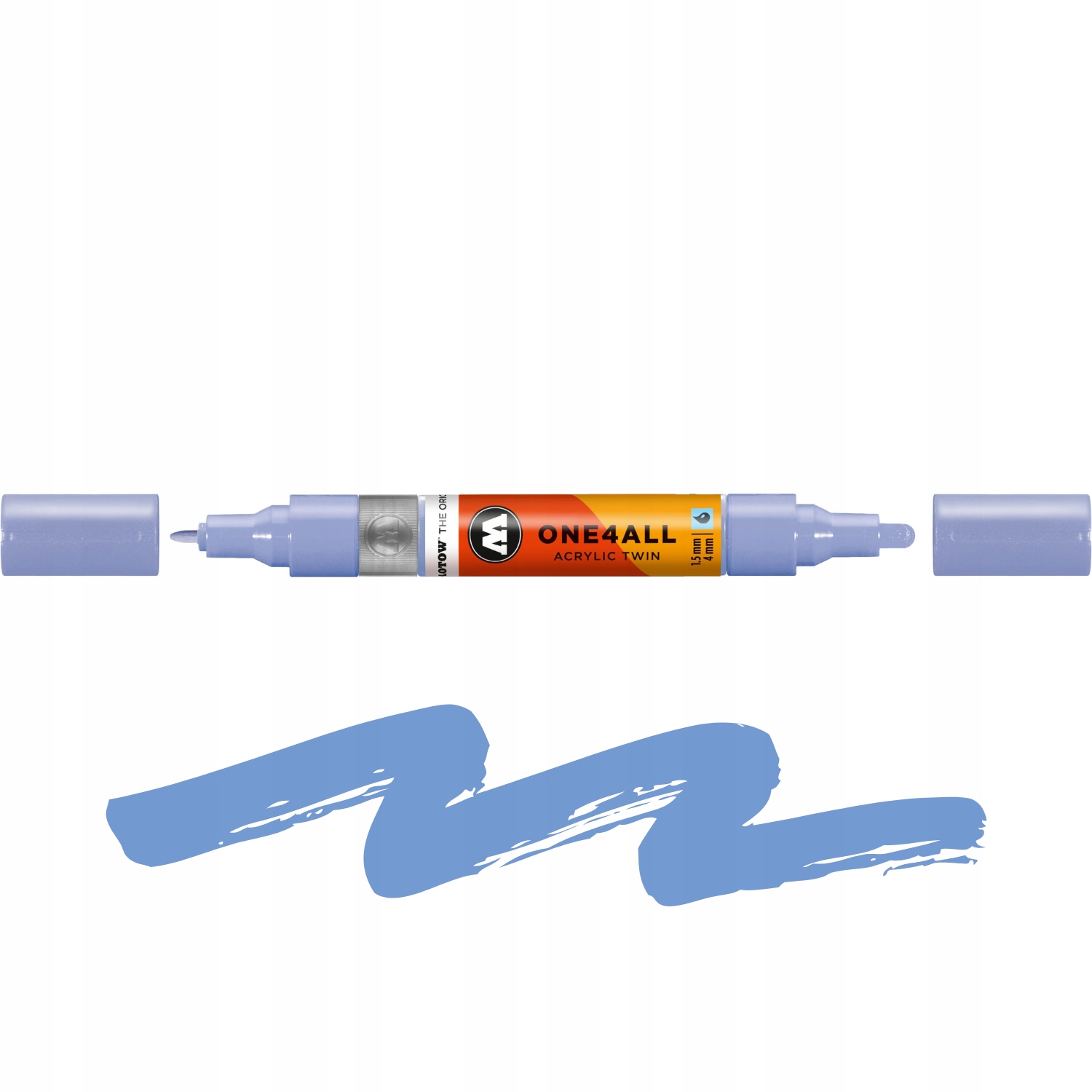 MARKER MOLOTOW ONE4ALL TWIN 1,5/4MM BLUE VIOLET PASTEL 209