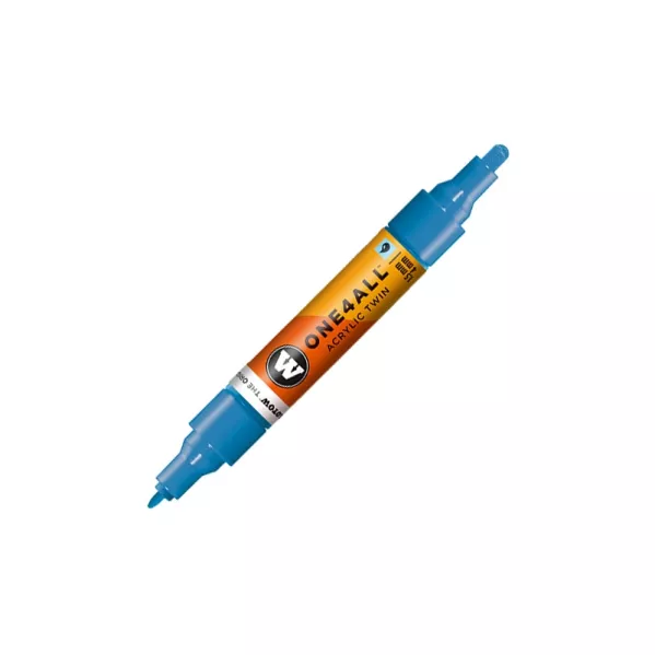 MARKER MOLOTOW ONE4ALL TWIN 1,5/4MM SHOCK BLUE 230