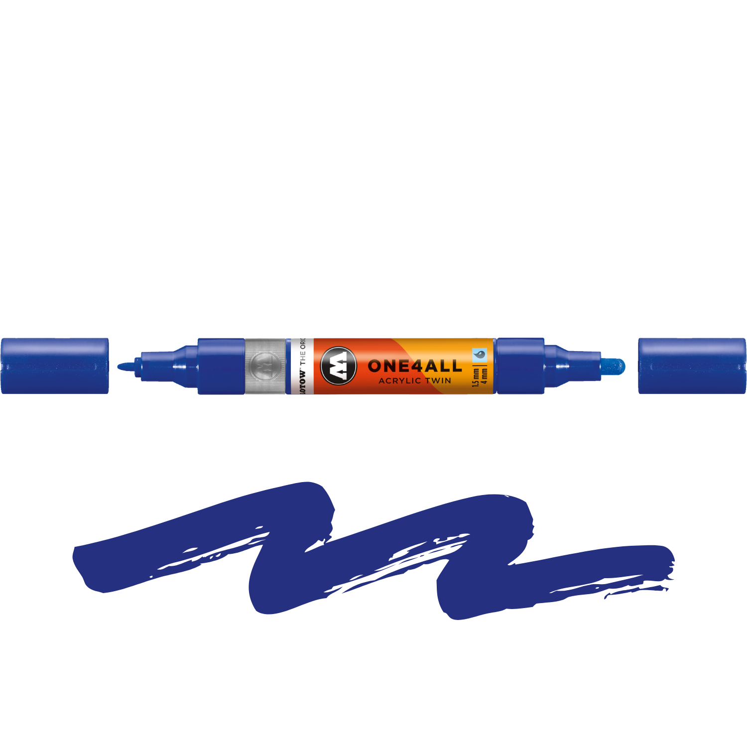MARKER MOLOTOW ONE4ALL TWIN 1,5/4MM ULTRAMARINE 249