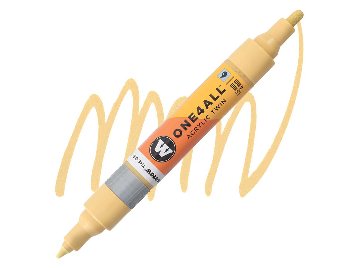 MARKER MOLOTOW ONE4ALL TWIN 1,5/4MM SAHARA BEIGE PASTEL 009