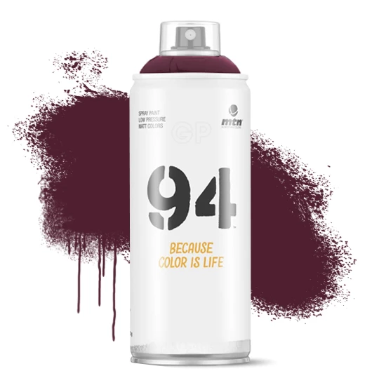 MONTANA 94 PANDORA RED 91 - farba do graffiti w sprayu