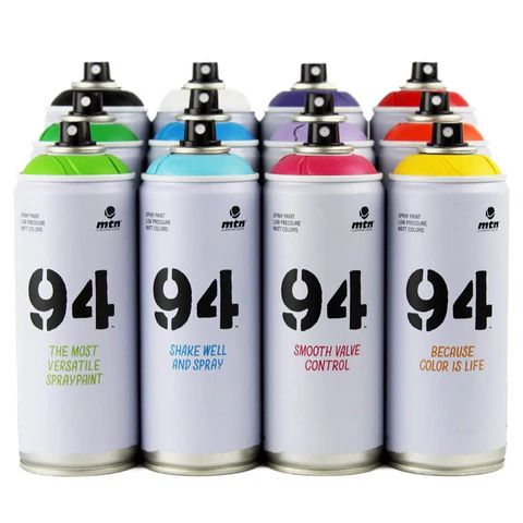 MONTANA 94 TOSCANA GREEN 126 - farba do graffiti w sprayu