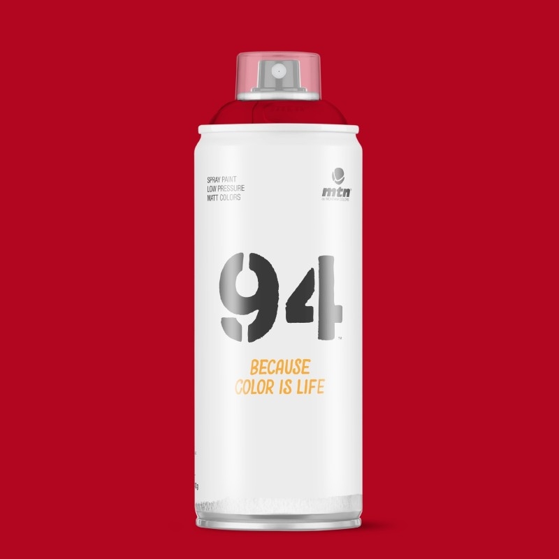 MONTANA 94 VIVID RED 3001 - farba do graffiti w sprayu
