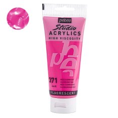 PEBEO ACRYLIC STUDIO FARBA FLUO PINK 100 ML