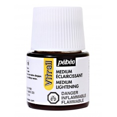 PEBEO LIGHTENING MEDIUM DO ROZJAŚNIANIA FARB VITRAIL 45ML 