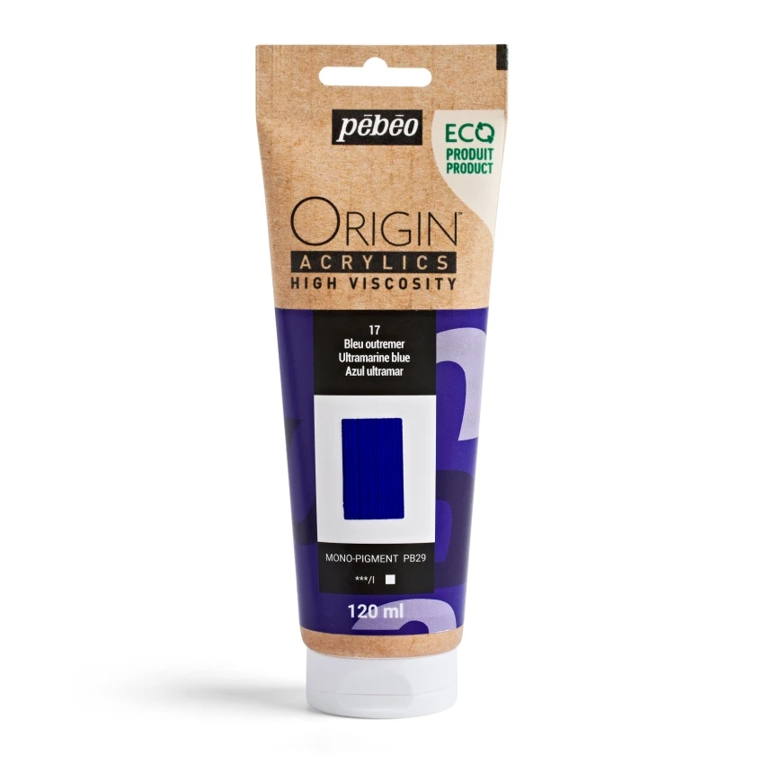 PEBEO ORIGIN ACRYLIC 120ML ULTRAMARINE BLUE 17 Farba akrylowa