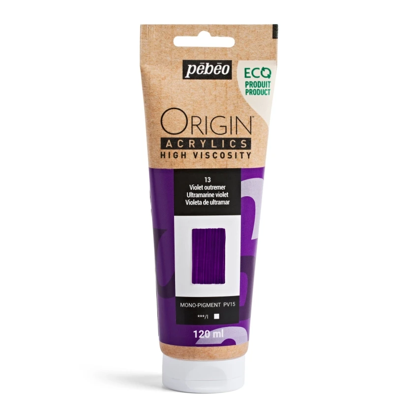 PEBEO ORIGIN ACRYLIC 120ML ULTRAMARINE VIOLET 13 Farba akrylowa