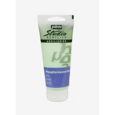 PEBEO STUDIO ACRYL 100ml GLOW GREEN FOSFORYZUJĄCA (ŚWIECĄCA W CIEMNOŚCI)