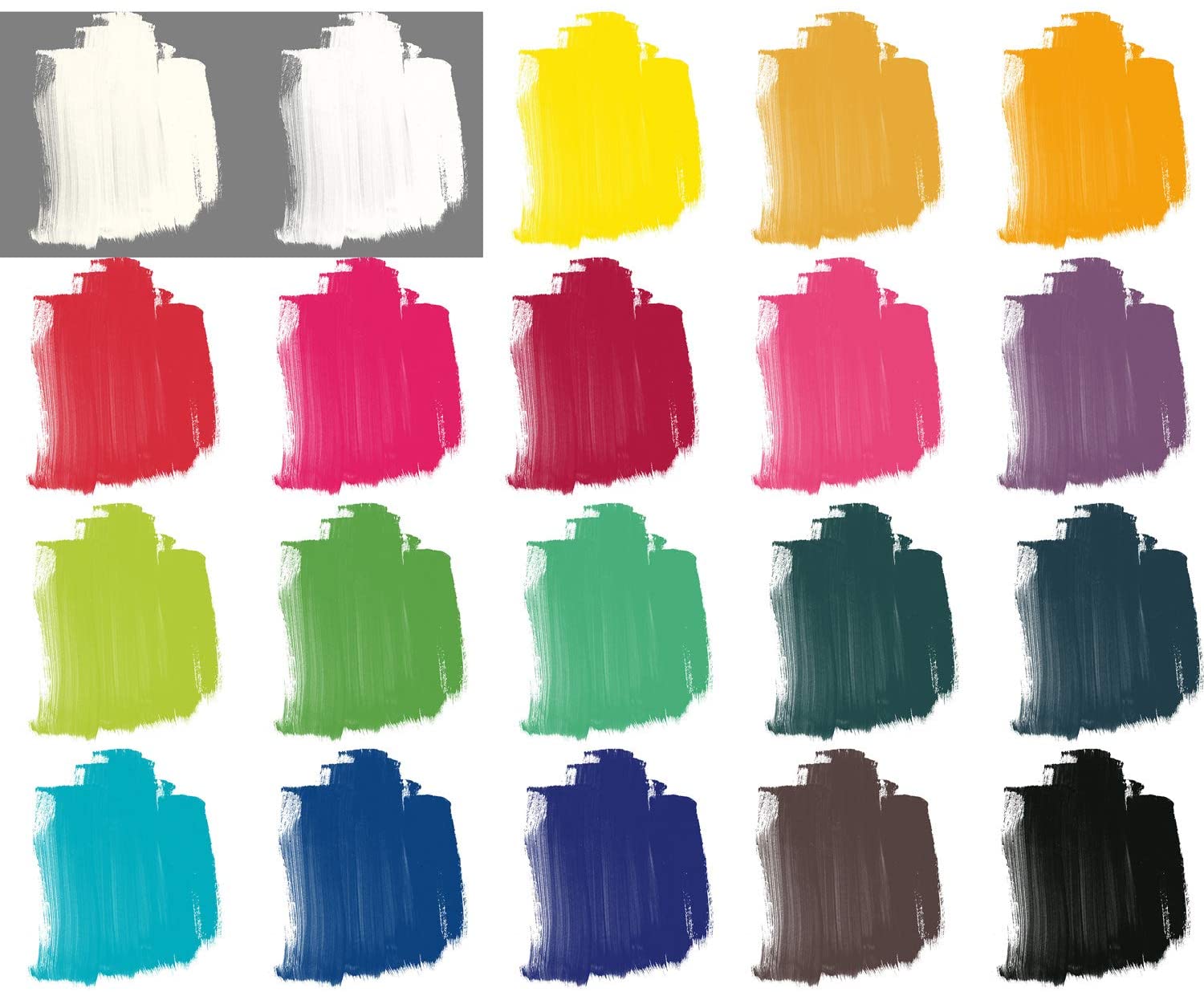 Pebeo zestaw farb akrylowych Studio 20 ml + pędzel