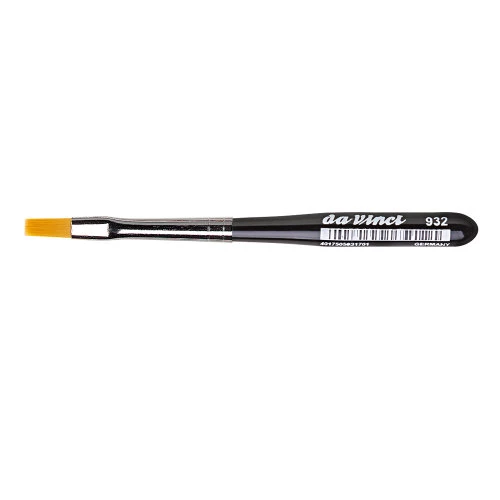 PĘDZEL DA VINCI SYNTHETIC PŁASKI XS S.932 KRÓTKI