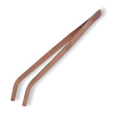 Pęseta miedziana wygięta 225mm