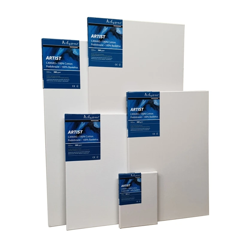 Podobrazie malarskie bawełniane 380g/m ARTIST 24x30 CM