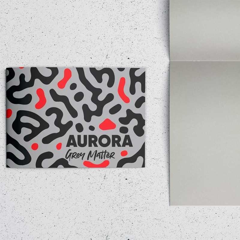 POZIOMY SZKICOWNIK AURORA GREY MATTER 120G /30 ARK/ 16,6x24 CM