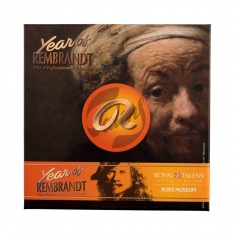 REMBRANDT OIL COLOUR SET REMBRANDT YEAR 10X15ML-ZESTAW FARB OLEJNYCH+MEDIA