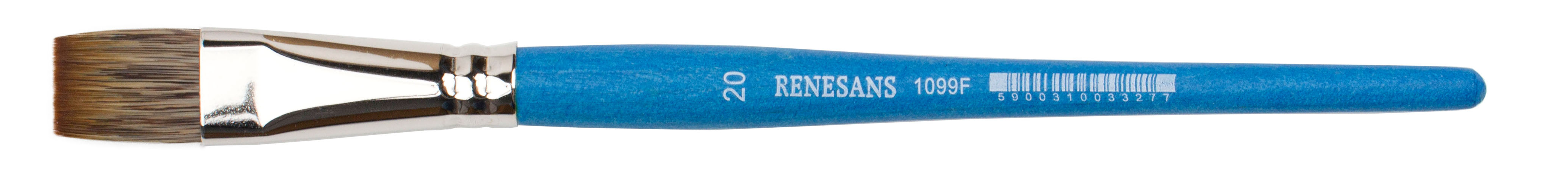 RENESANS PĘDZEL NYLONOWY PŁASKI 1099F NR 14