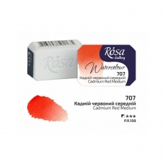 ROSA WATERCOLOR 1/1 707 CADMIUM RED MEDIUM