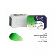 ROSA WATERCOLOR 1/1 728 SAP GREEN