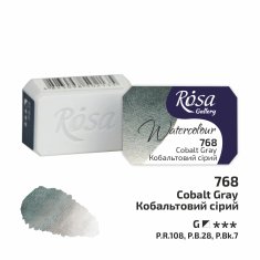 ROSA WATERCOLOR 1/1 768 COBALT GRAY