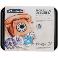 Schmincke Aquarell horadam 9x1/2 + 5ml vintage edition