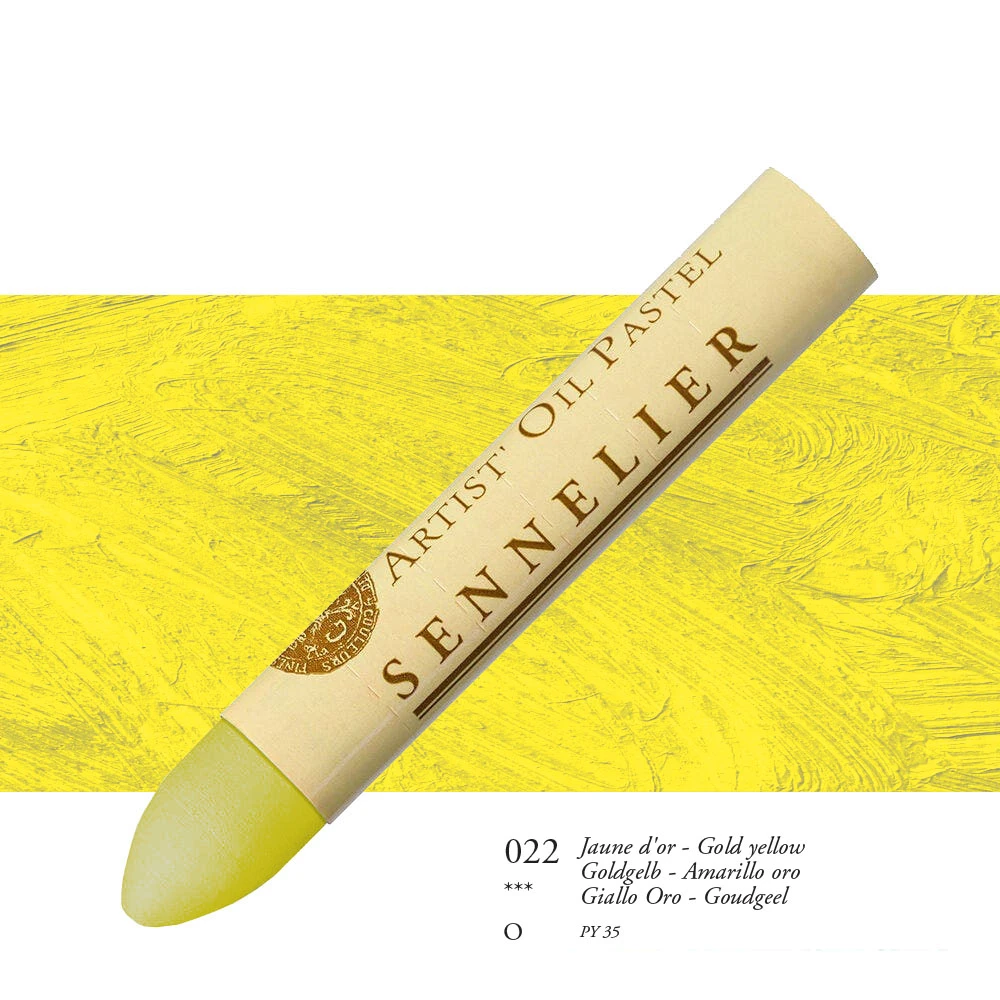 Sennelier pastela olejna 022 gold yellow