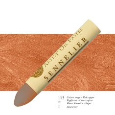 Sennelier pastela olejna 115  irid. red copper