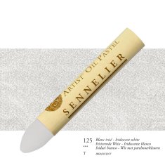 Sennelier pastela olejna 125  iridescent white