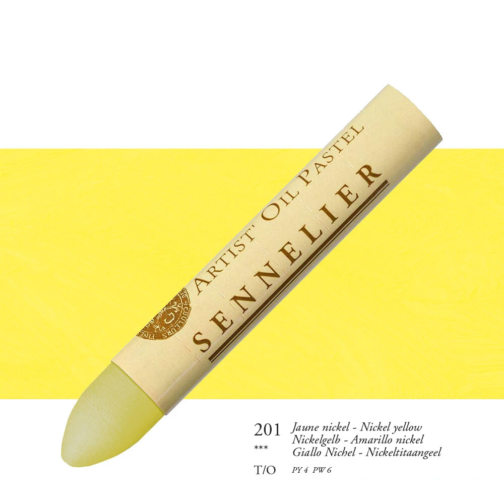 Sennelier pastela olejna 201 nickel yellow