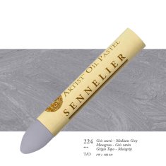 Sennelier pastela olejna 224 medium grey