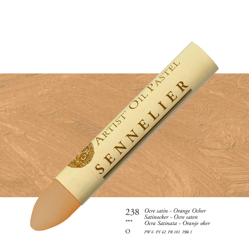 Sennelier pastela olejna 238 orange ochre