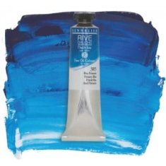 SENNELIER RIVE GAUCHE 200ML 385 PRIMARY BLUE - farba olejna szybkoschnąca