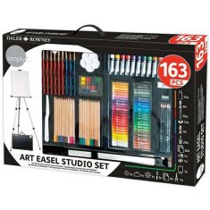 SIMPLY ART zestaw ze sztalugą 163 elementy