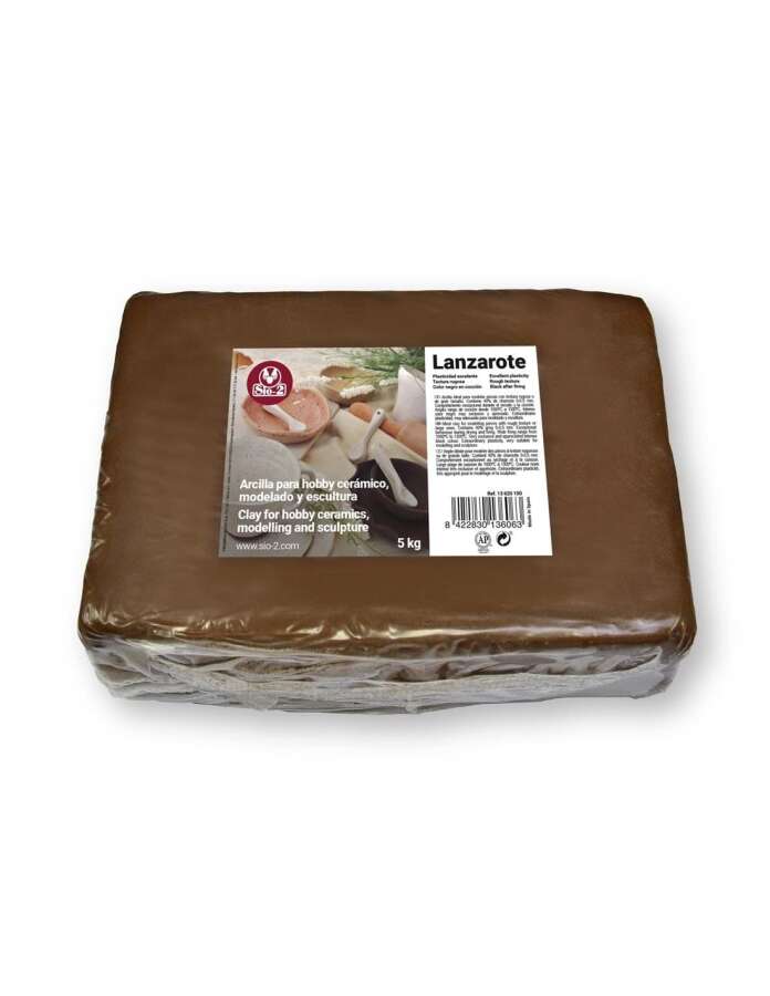 SIO-2 CZARNA GLINA LANZAROTE 5kg
