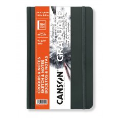 SZKICOWNIK CANSON SKETCH AND NOTES A5 90G 92 ARK. TWARDA SZARA OPRAWA