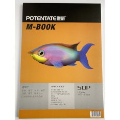 SZKICOWNIK POTENTATE M-Book A4, 180gsm, 50k