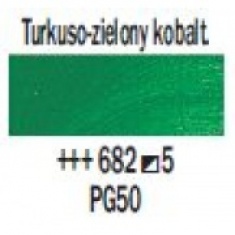 TALENS REMBRANDT 40ML 682 - COBALT TURQUOISE GREEN - farba olejna