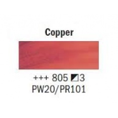TALENS REMBRANDT 40ML 805 - COPPER - farba olejna