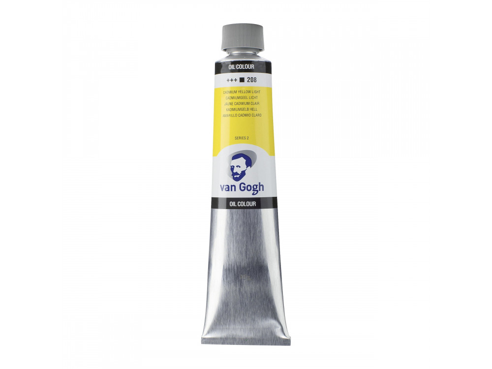 TALENS VAN GOGH 200ML 208 - CADMIUM YELLOW LIGHT - farba olejna