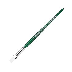 TINTORETTO PĘDZEL SYNTETYCZNY DO FARB AKRYLOWYCH I AKWARELOWYCH 208 PERLA FLAT NR 10