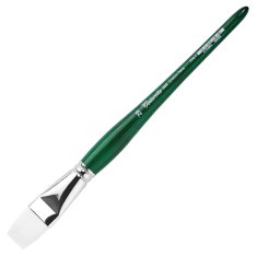 TINTORETTO PĘDZEL SYNTETYCZNY DO FARB AKRYLOWYCH I AKWARELOWYCH 208 PERLA FLAT NR 20