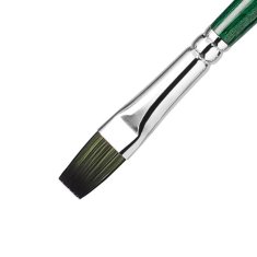 Pędzle Tintoretto EMERALD seria 275 do farb olejnych płaskie