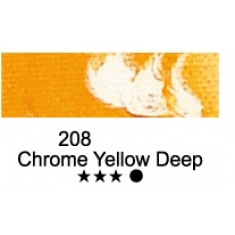 Tuba 50ml farby olejnej Marie's 206 CHROME YELLOW DEEP (HUE)